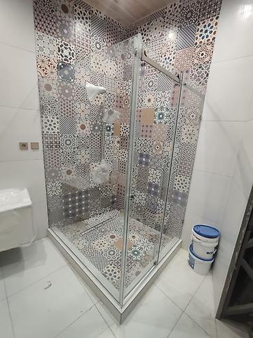 Душевые кабины: Душевая кабина Прямоугольная, Размер: 1 x 1 см, Высота поддона: 18 см,Покрытие: Другое покрытие — 9