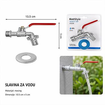 KMT Cinka 34# 9369194 Slavina za vodu KmtStyle, pogodna za kućnu na lalafo.rs KMT Cinka 34# 9369194 Slavina za vodu KmtStyle, pogodna za kućnu