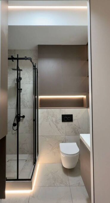 3 комнатная квартира 104 серии бишкек: 2 комнаты, 80 м², Элитка, 6 этаж, Дизайнерский ремонт
