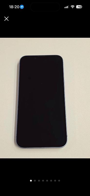 Apple iPhone: IPhone 14, Б/у, 128 ГБ, Белый, Зарядное устройство, Защитное стекло, Чехол, 82 % — 10