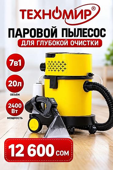 Паровой пылесос для глубокой очистки Техномир Основные