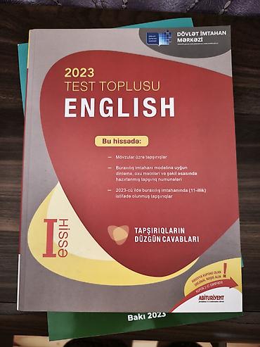 tar satışı: Məhsul: “Test Toplusu – English” (DİM), Hissə I Xüsusiyyətlər: - Nəşr — 1