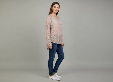 tanie bluzki boho: Bluzka damska, rozmiar M