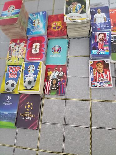 champ: Futbol kolleksiya kartları dəsti Məzmun: - UEFA EURO 2024, EURO 2021 — 7