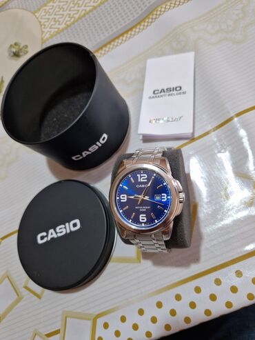 kişi qol saat: İşlənmiş, Qol saatı, Casio, rəng - Gümüşü