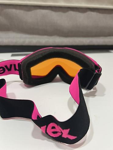 Маски, очки: Детские лыжные/сноубордические маска Uvex Speedy Pro. - Цвет: розовая — 3