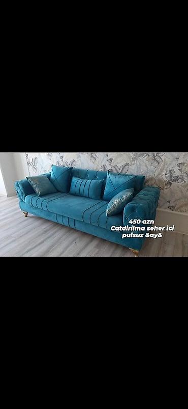 Divanlar: *SİFARİŞLE * *✨ Divan 450 manat ✨Rəng seçimi var ✨Ölçü uzunluq 2m.20 — 5