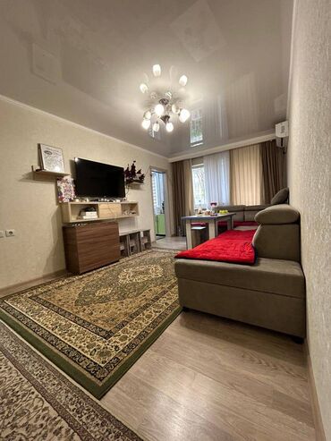 кыргыз оймо: 3 комнаты, 58 м², 104 серия, 1 этаж, Евроремонт