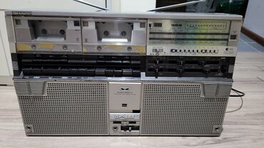 советский магнитофон: SHARP GF555 -XR made in Japan FM диапазон короткий - для