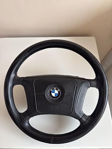 bmw nasatka: BMW sükan çarxı – SRS Airbag ilə - Orijinal BMW sükan çarxı, mərkəzdə — 1