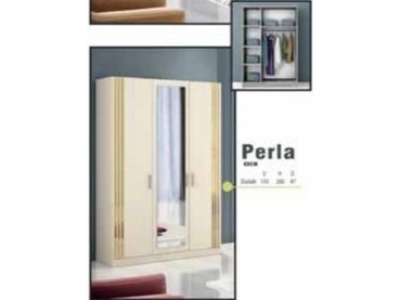 perla mebel katalog: Новый, 3 двери, Прямой шкаф