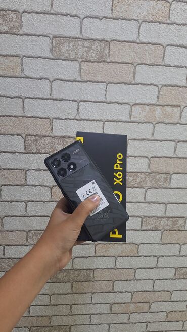 Mobil telefonlar: Poco X6 Pro 5G, 512 GB, rəng - Qara, Düyməli, Sensor, Barmaq izi