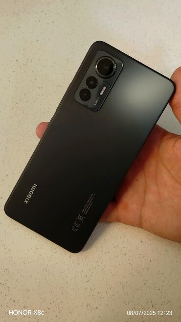 en ucuz mikser: Xiaomi 12 Lite, 256 GB, rəng - Qara, 
 Sensor, Barmaq izi, İki sim kartlı