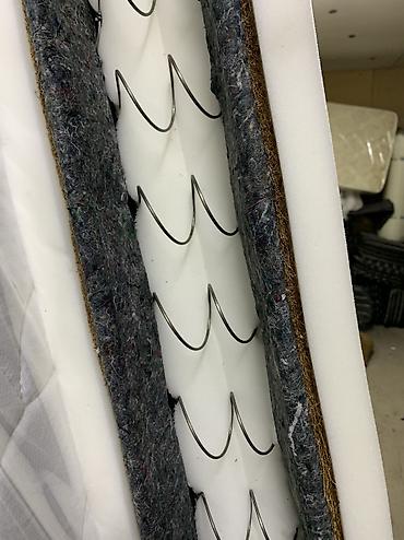 Спальные матрасы: Спальный матрас, Двуспальный, Пружинный, Высокоэластичная пена, Матрасы средней жесткости — 15