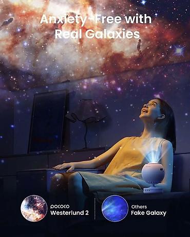 mini projector: Pococo Galaxy Projector — домашний планетарий с реалистичными — 4