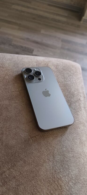 IPhone 15 Pro, 128 GB, Gümüşü, Face ID
