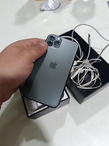 iphone 11 pro pil: IPhone 11 Pro, 256 GB, Yaşıl, Qırıq, Face ID — 2