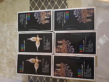 led lusteri: Led Çılçıraq, 4 və daha çox lampa, Xrustal — 3