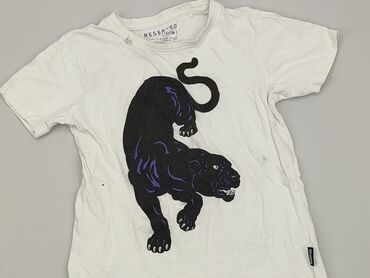 Kid's t-shirt Reserved, 9 years, height - 134 cm., Cotton, condition - Fair