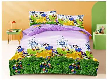 Posteljina: Dečiji set posteljine – više dezena Opis: - Višedelni set posteljine — 5