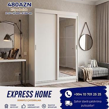 Yeni, 2 qapılı, Güzgülü, Kupe, Düz dolab lalafo.az -da Yeni, 2 qapılı, Güzgülü, Kupe, Düz dolab