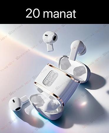 89: Yeni Simsiz (Bluetooth) Qulaqcıqlar, rəng - Qara — 5