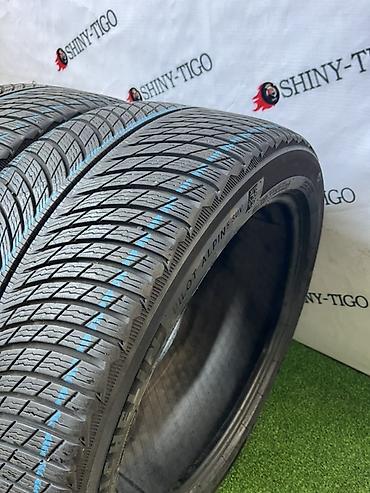 пайа: Шины 285 / 40 / R 20, Зима, Б/у, Пара, Внедорожные (АТ/МТ), Франция, Michelin — 2