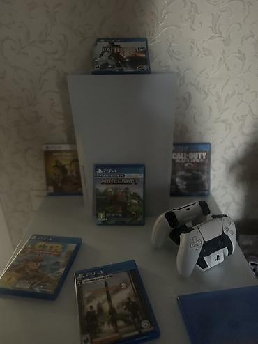 Sony PlayStation: Игровая консоль Sony PlayStation 5 (версия с дисководом) в комплекте с — 6