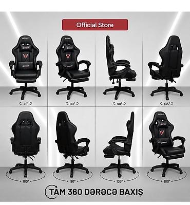 ortuk: Gaming kreslosu – çoxfunksiyalı, erqonomik model - Rəng variantları — 5
