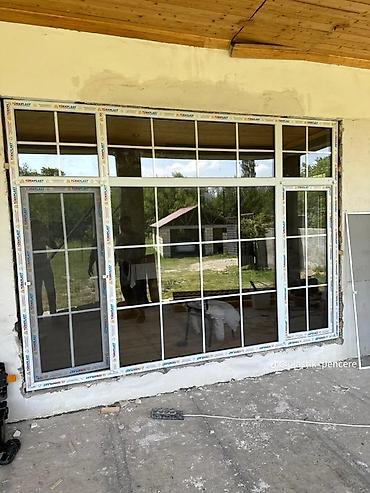 balkon şkafı: PVC balkon şkafı və PVC qapılar - Məhsul 1: Balkon üçün PVC şkaf - — 5