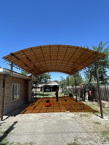 трек потолок: Навес, Арочный, Металл, Новый, Установка — 4