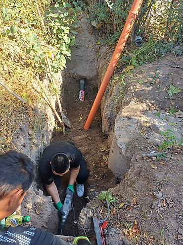 Канализационные работы: Монтаж наружной канализации и дренажа под ключ - Прокладка самотечных — 32