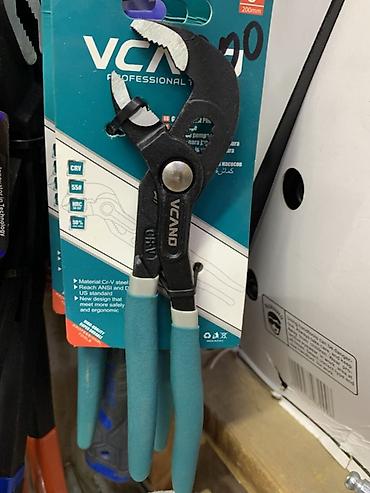 Зажимные инструменты: Разводные клещи Vcando Professional 200 мм (water pump pliers). - — 1