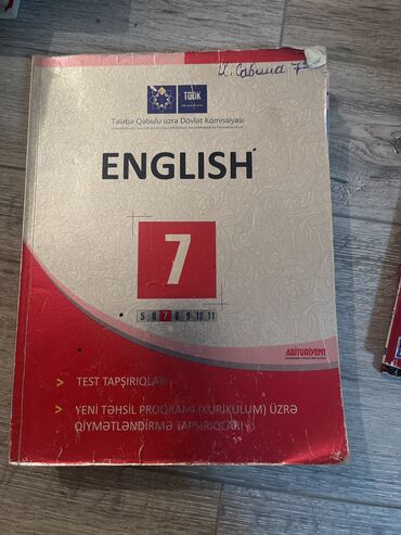 Digər məktəb dərslikləri: Hamisi demek olar ki yenidir. Qiymetleri satiw qiymetinin yarisi — 17