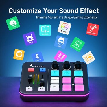 калонка с алисой: Игровой аудиомикшер Maonocaster G1 Neo представляет собой последнее