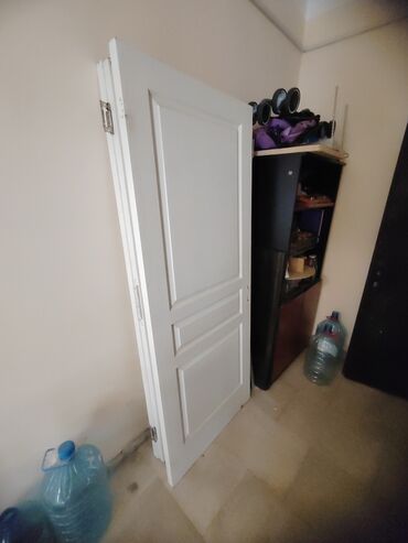 Kafel və bitirmə daşları: Qonaq otağı üçün İşlənmiş Otaq qapısı 60x200 sm Üzlük ilə, Zəmanətsiz, Ödənişli quraşdırma, Ünvandan götürmə
