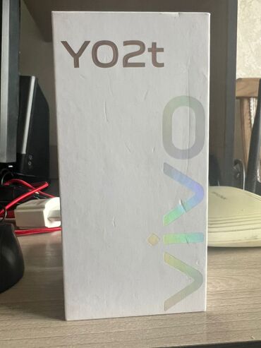 набор для телефона: Vivo Y20T, Жаңы, 64 ГБ, түсү - Боз, 1 SIM
