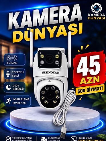 sazz sumqayit: Təhlüksəizlik kamersı İki linzalı ağıllı təhlükəsizlik kameraları – — 3