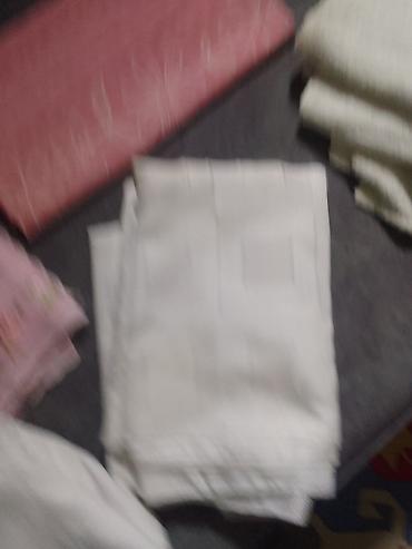 Digər tekstil: Məişət tekstili dəsti - 1 ədəd iri ölçülü ağ frotte dəsmal - 2 ədəd — 6