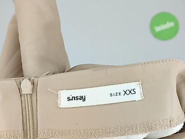 slip on h: Sinsay, Spódnica damska, rozmiar 2XS — 4