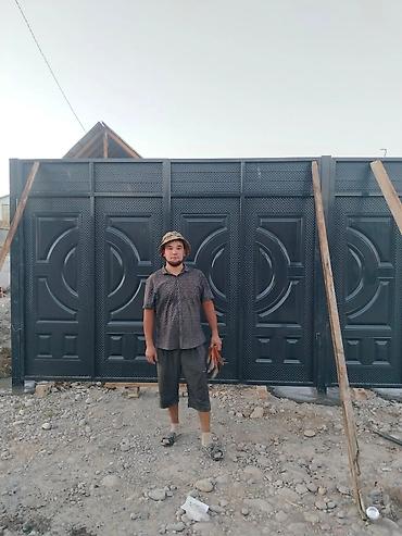 Распашные ворота: Стальные, Механические, Длина: 5 м, BTM, Для частного дома, С калиткой, Оптом, Новый, Бесплатная установка — 11