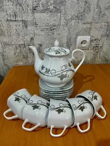 çay serviz: Çay dəsti, 6 nəfərlik
