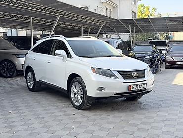 Lexus RX: 2009 г., 3.5 л, Вариатор, Гибрид, Кроссовер