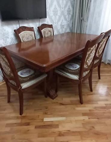 Digər mebel: NigMasa desti satilir 350azn. 6 oturacagi var. Temiz taxtadir. Unvan — 1