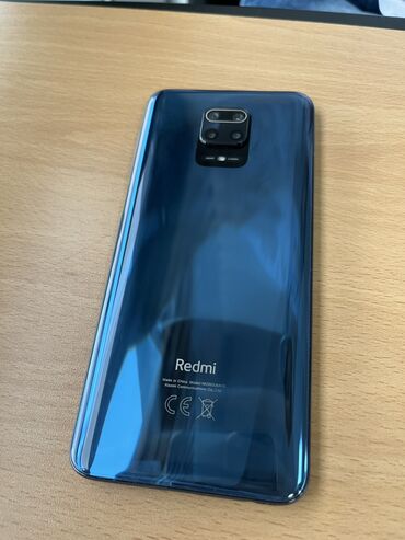 redmi note 8 satilir: Xiaomi Redmi Note 9, 128 GB, rəng - Göy, 
 Barmaq izi, Face ID