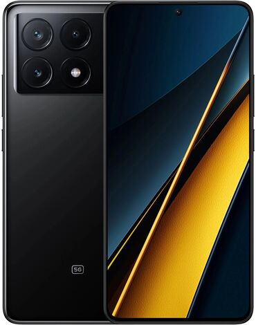 poco x3 pro бу купить: Poco X6 Pro 5G, Колдонулган, 512 ГБ, түсү - Кара, 2 SIM