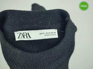 sweter czarny: Zara, Sweter damski, rozmiar S — 5