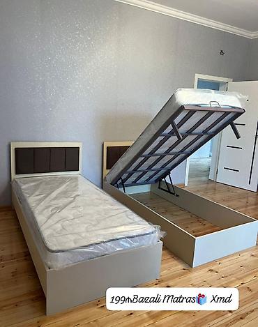 matras taxt: Bazalı tək nəfərlik çarpayı dəsti - Ölçü: tək nəfərlik (şəkildə 2 — 1