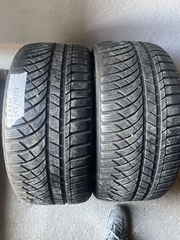 Шины: Шины 255 / 40 / R 18, Зима, Б/у, Пара, Легковые, Корея, Kumho