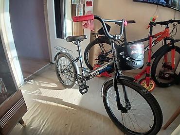 Velosipedlər: Uşaq/yeni başlayanlar üçün BMX tərzli velosiped - Rəng: qara, qırmızı — 2